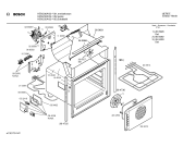 Схема №4 HEN330B с изображением Панель управления для плиты (духовки) Bosch 00290111