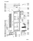 Схема №3 XUL8T2ZXOV1 (F155971) с изображением Блок управления для холодильной камеры Indesit C00522914