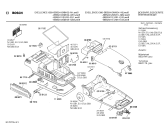 Схема №3 BBS2415GB SILENCE с изображением Нижняя часть корпуса для мини-пылесоса Bosch 00272349