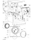 Схема №1 WWCR 9430 с изображением Микромодуль для стиралки Whirlpool 481010408934