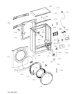 Схема №2 AWSE 7012 с изображением Обшивка для стиралки Whirlpool 482000003626