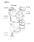 Схема №4 F8884310(0) с изображением Холдер фильтра  для электрокофемашины Krups MS-0907851