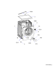 Схема №4 AWZ9614F с изображением Клавиша для стиральной машины Whirlpool 482000020696