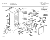 Схема №2 KG31V50FF с изображением Воронка для холодильной камеры Bosch 00058562