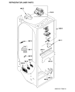 Схема №7 20RU-D1 A+ SF с изображением Фитинг для холодильной камеры Whirlpool 481246228956