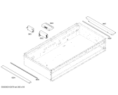 Схема №5 PC486GDBS с изображением Панель управления для плиты (духовки) Bosch 00442760