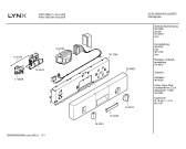 Схема №4 4VN170BA с изображением Передняя панель для электропосудомоечной машины Bosch 00366002