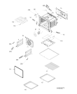 Схема №2 ACM 6601 G/IX с изображением Дверца для электропечи Whirlpool 482000016173