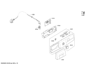 Схема №3 WT46W566GB с изображением Панель управления для сушильной машины Siemens 00700913