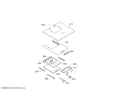 Схема №2 DWA068E50 Bosch с изображением Стеклянная полка для электровытяжки Bosch 00686296