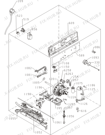 Взрыв-схема стиральной машины Sibir WT8312SL (544424, SP10/339) - Схема узла 04