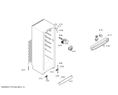 Схема №3 4FC1826A с изображением Дверь для холодильной камеры Bosch 00244291