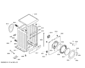 Схема №3 WM10E424IT E10.42 ecoGenius с изображением Панель управления для стиралки Siemens 00675166