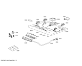 Схема №2 PCF815FNL с изображением Варочная панель для духового шкафа Bosch 00245691