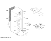 Схема №3 KSV365026X BOSCH с изображением Декоративная планка для холодильной камеры Bosch 00472009