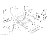 Схема №4 SN25M280GB, Made in Germany с изображением Силовой модуль запрограммированный для посудомоечной машины Siemens 00658263