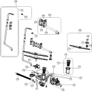 Схема №1 D62   -dishwasher (171245, V16001003) с изображением Запчасть для электропосудомоечной машины Gorenje 359305