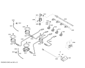 Схема №2 PCH615CAU Bosch с изображением Газовый кран для духового шкафа Bosch 00601529