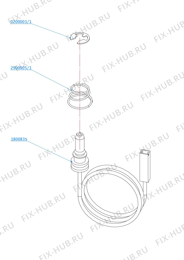 Большое фото - Запчасть для холодильника Electrolux 1053114862 в гипермаркете Fix-Hub