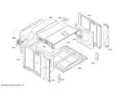 Схема №5 3HB538XI с изображением Переключатель режимов для плиты (духовки) Bosch 00611027
