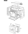 Схема №2 DE608MLH с изображением Фиксатор для духового шкафа DELONGHI 51BF637SA