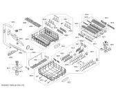 Схема №4 SMS69U78TR Active Water Eco² с изображением Передняя панель для посудомоечной машины Bosch 00791358