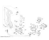 Схема №5 SMV47L10RU SilencePlus с изображением Силовой модуль запрограммированный для посудомоечной машины Bosch 00754988