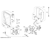 Схема №1 SBV58M30EU с изображением Передняя панель для посудомоечной машины Bosch 00677789