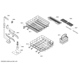 Схема №4 BM7400 EuroLux BM7400 с изображением Стержень для посудомойки Bosch 00174780