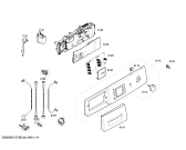 Схема №4 WAE24467GB Exxcel 7 1200 Express с изображением Панель управления для стиральной машины Bosch 00670569