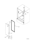 Схема №8 KRFC 9010/IN с изображением Дверца для холодильной камеры Whirlpool 481241610165