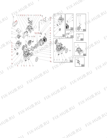 Схема №1 AEO5475 с изображением Покрытие для мини-пылесоса Aeg 4055209896