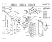 Схема №1 GSU3104CH с изображением Панель для холодильной камеры Bosch 00350817