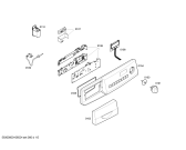 Схема №3 WVT52050TI WVT52050 с изображением Панель управления для стиралки Bosch 00442888