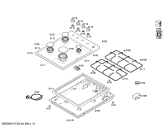Схема №1 OC253 с изображением Столешница для плиты (духовки) Bosch 00249471