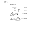 Схема №1 GN901131/6R0 с изображением Корпусная деталь для электроблендера Krups SS-193723