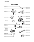 Схема №1 RO5227GA/4Q0 с изображением Соленоид для электропылесоса Rowenta RS-RT900272