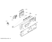 Схема №5 3VT916XA с изображением Рамка для электропосудомоечной машины Bosch 00437981