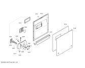 Схема №2 SGS84E52EU с изображением Передняя панель для посудомоечной машины Bosch 00665975