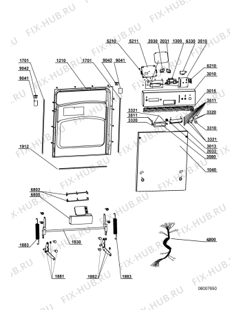 Схема №2 ADG 4551 IX с изображением Микропереключатель для посудомоечной машины Whirlpool 480140102337