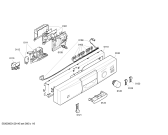 Схема №3 BM6201 с изображением Передняя панель для посудомоечной машины Bosch 00668152