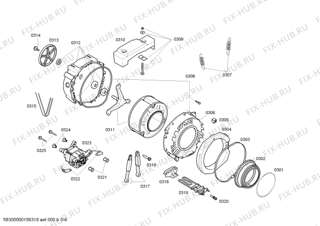 Схема №3 WS09X268TI с изображением Крышка для стиральной машины Siemens 00686796