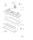 Схема №1 208250351306PRF00309 с изображением Пульт для вентиляции Whirlpool 481221470433