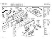 Схема №2 WM61251EU SIWAMAT 6125 с изображением Вкладыш в панель для стиралки Siemens 00351887