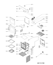 Схема №1 GA2 124 WH HA с изображением Обшивка для духового шкафа Whirlpool 481010891183