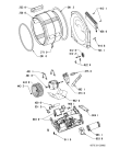 Схема №1 AWZ 3308 с изображением Обшивка для сушильной машины Whirlpool 480112100134