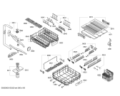 Схема №3 SHX68E15UC с изображением Передняя панель для электропосудомоечной машины Bosch 00674432