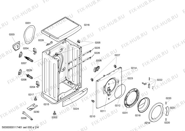 Схема №3 WS10X160 X10 16 с изображением Панель управления для стиралки Siemens 00448192