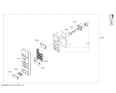 Схема №2 3WGX1959P с изображением Панель для микроволновой печи Bosch 00674687