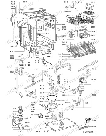 Схема №2 GSXP 70 POWER -n.pr. с изображением Панель для посудомойки Whirlpool 480140101344